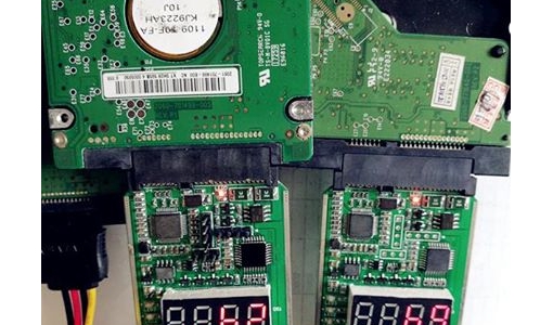 WD Self test Card monitor